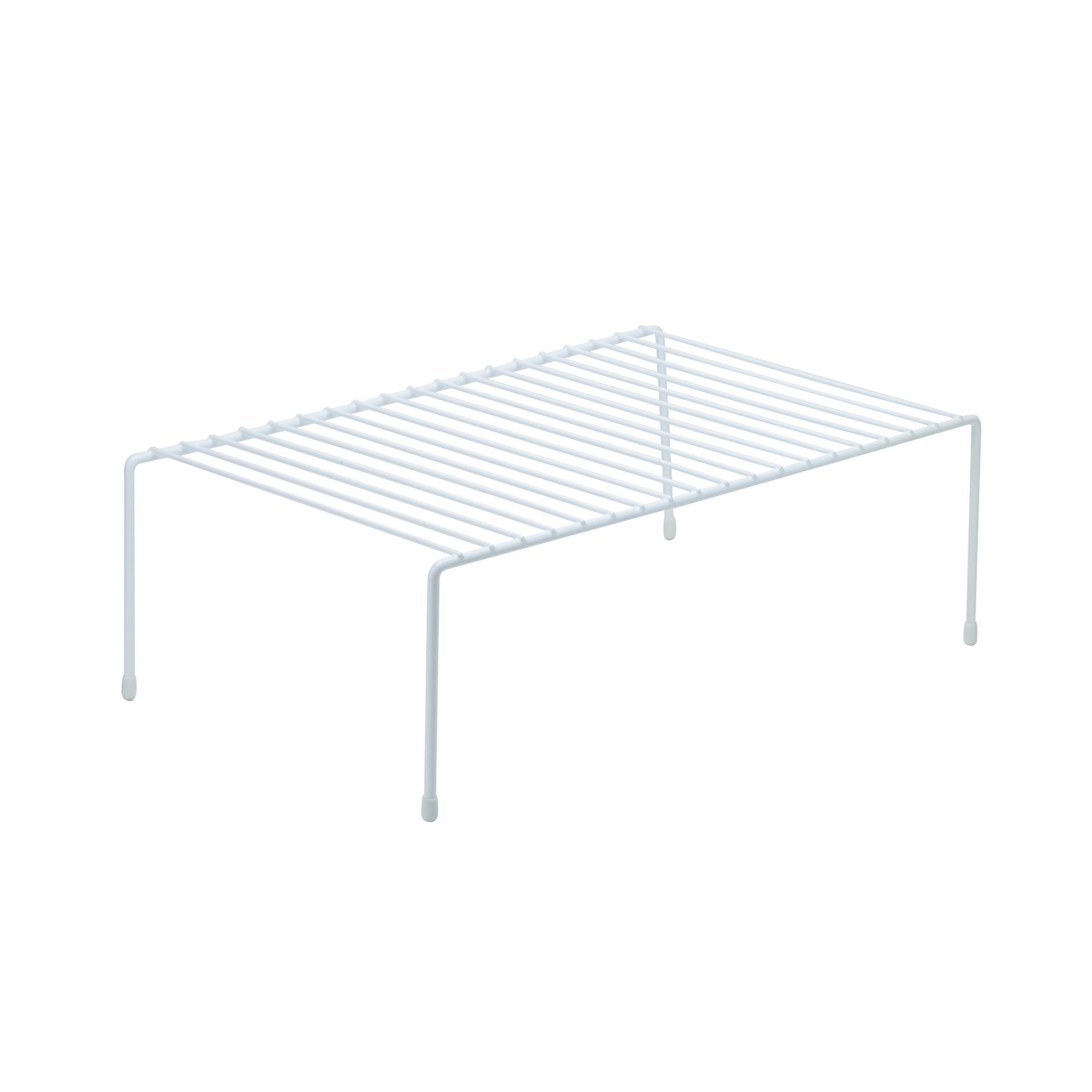 Large White Iron Kitchen Shelf Organizer