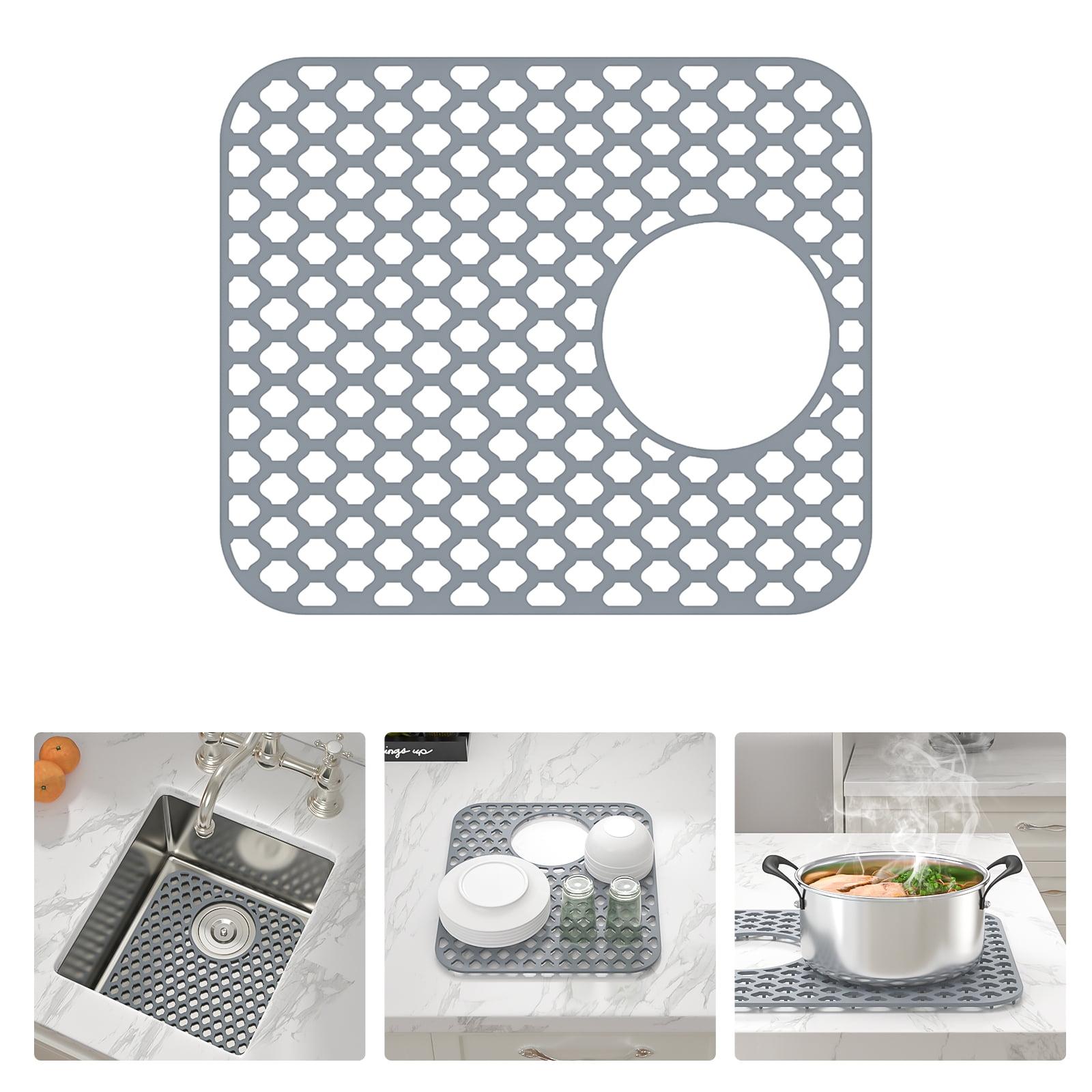 14" x 11" Non-Slip Silicone Grid Sink Mat