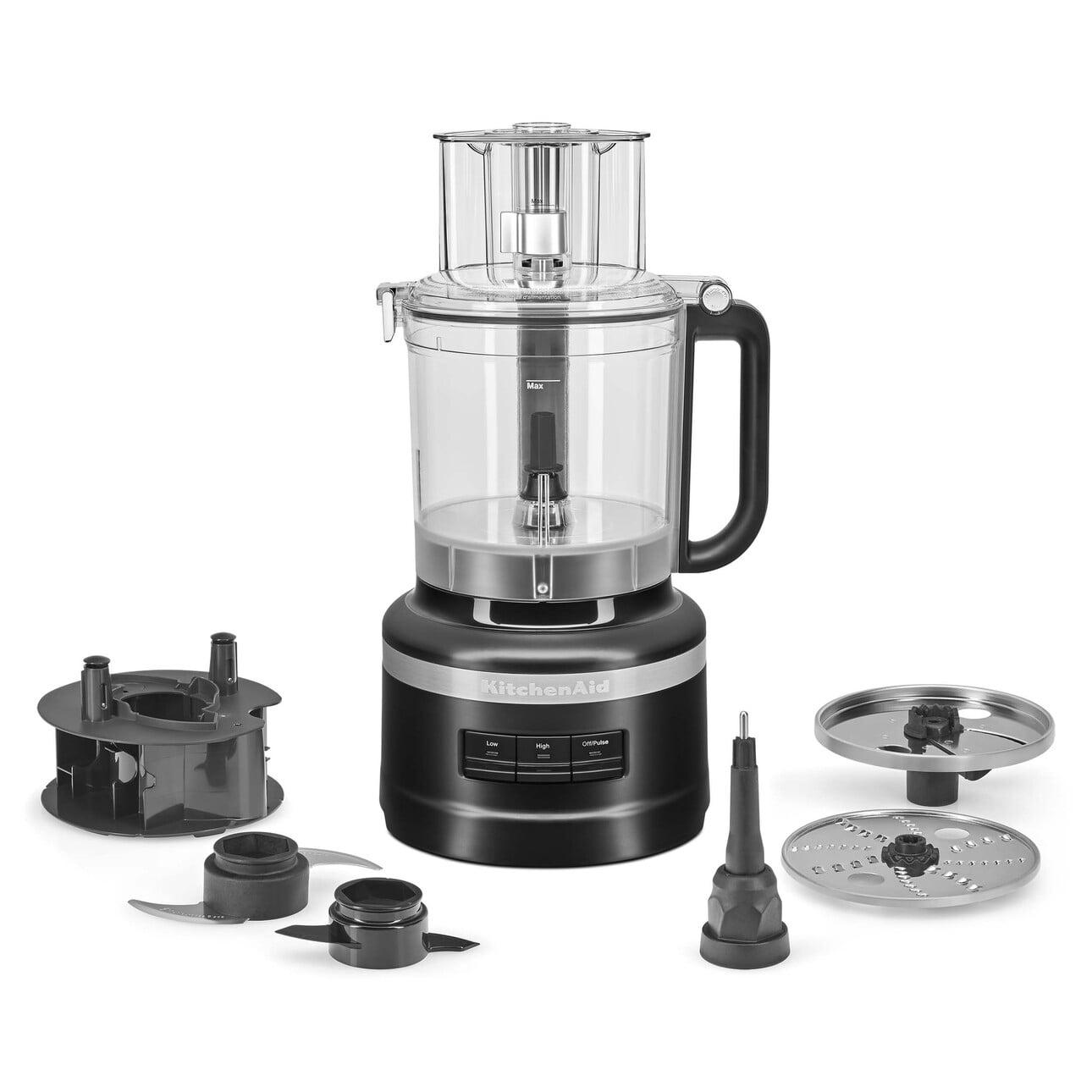 KitchenAid 13-Cup Food Processor, Black Matte, KFP1318