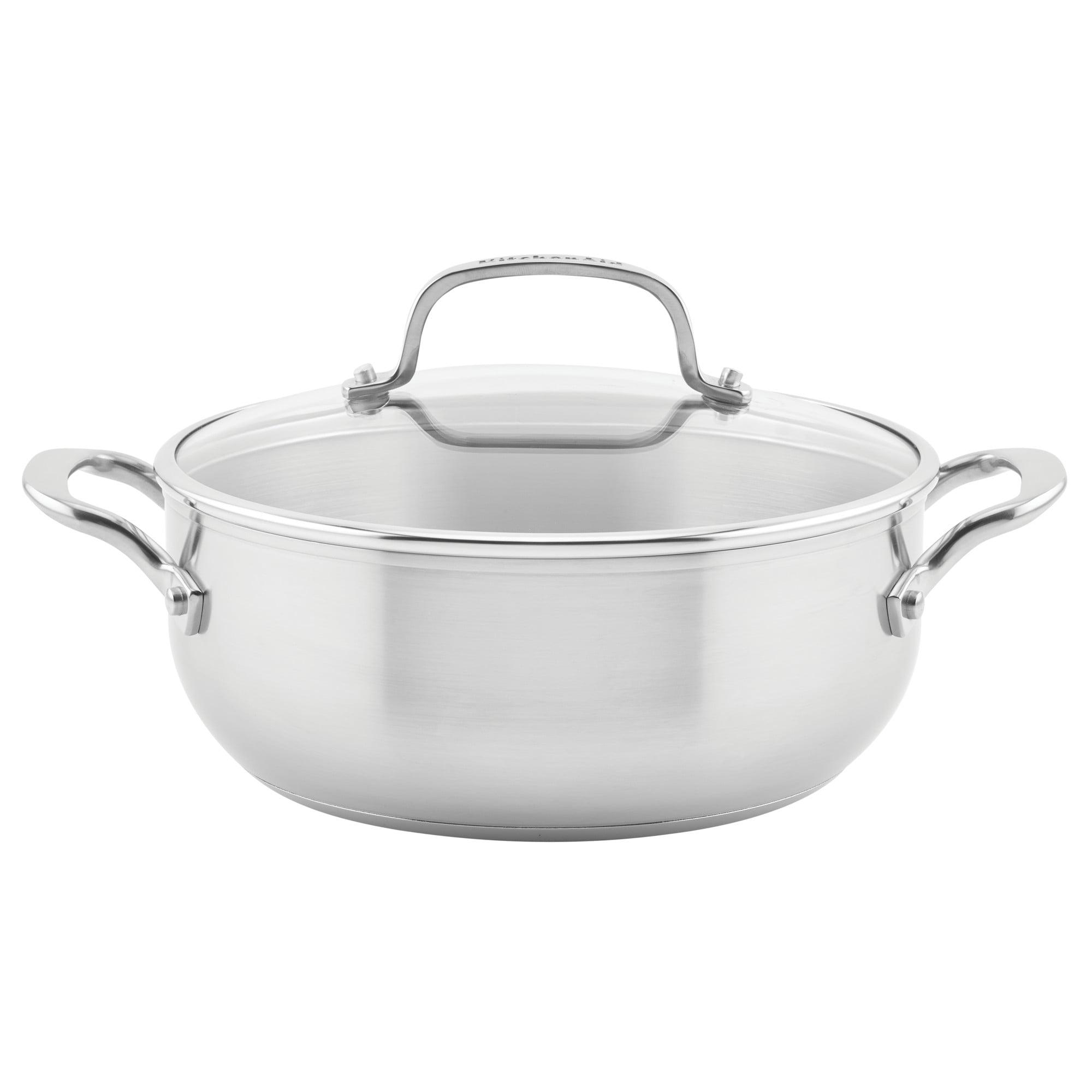 KitchenAid ® Stainless Steel 4-Qt. Covered Casserole