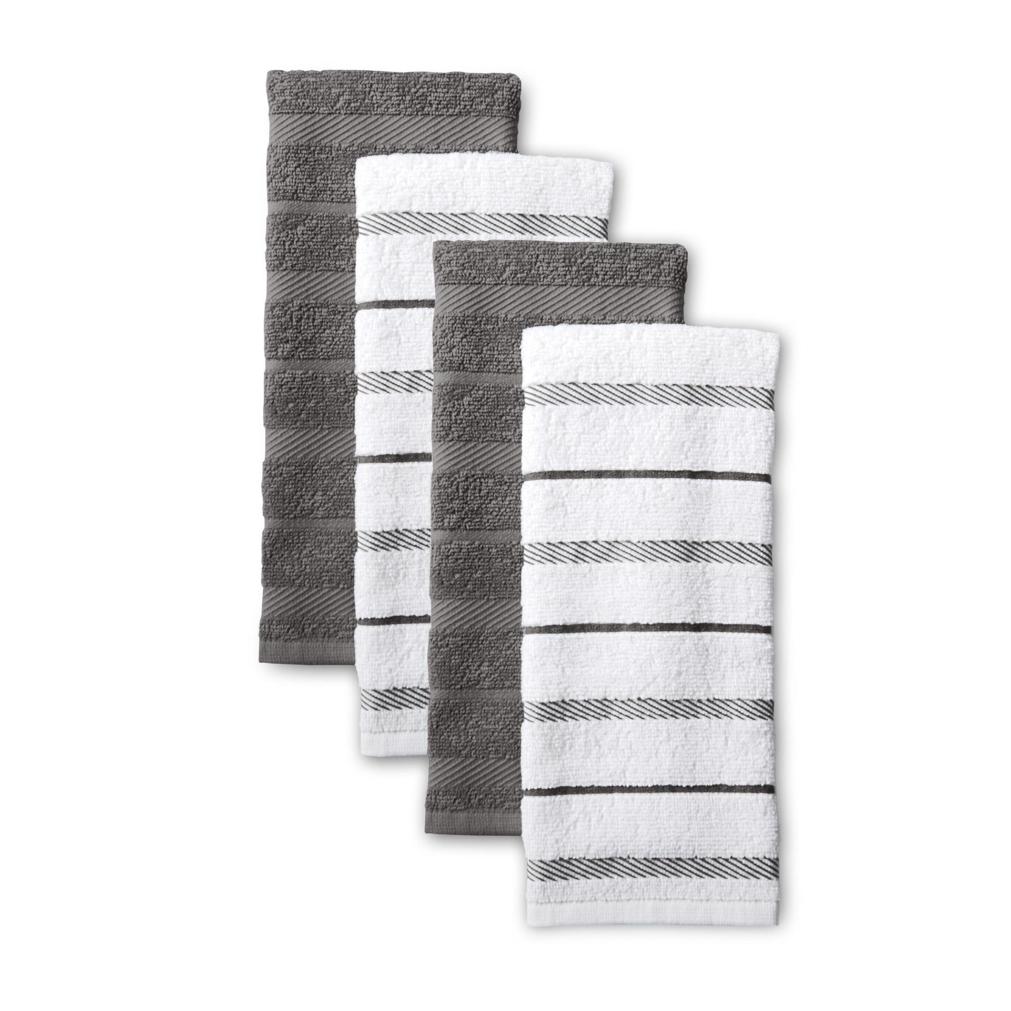 KitchenAid 4pk Cotton Albany Kitchen Towels