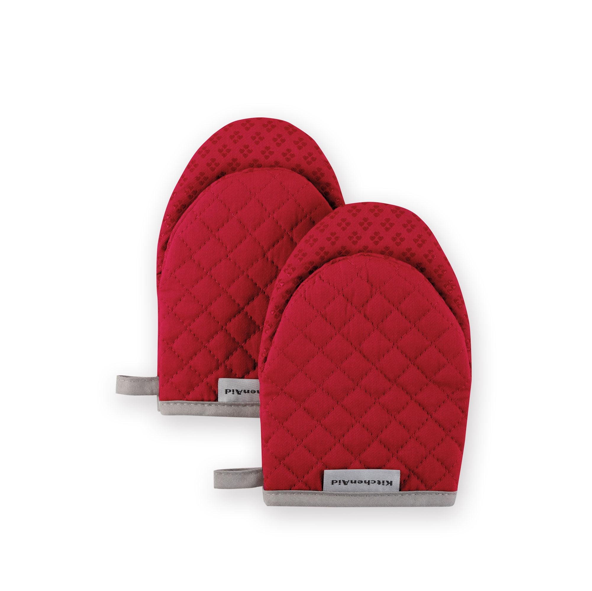 KitchenAid® KitchenAid Asteroid Solid Textured Mini Oven Mitt (Set of 2)