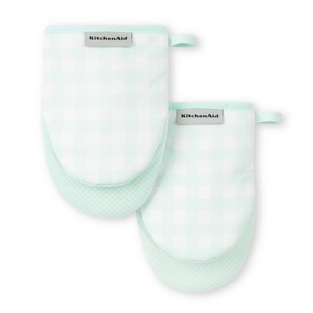 KitchenAid® KitchenAid Gingham Mini Oven Mitt 2-Pack Set (Set of 2)