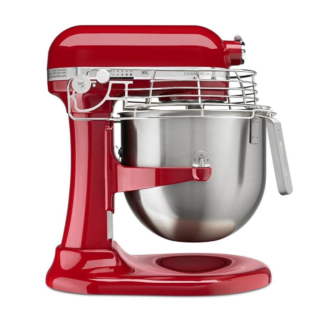 KitchenAid KSMC895ER 8-Qt 10-Speed Empire Red Bowl Lift Stand Mixer w/ Bowl Guard, 1-3/10 Hp