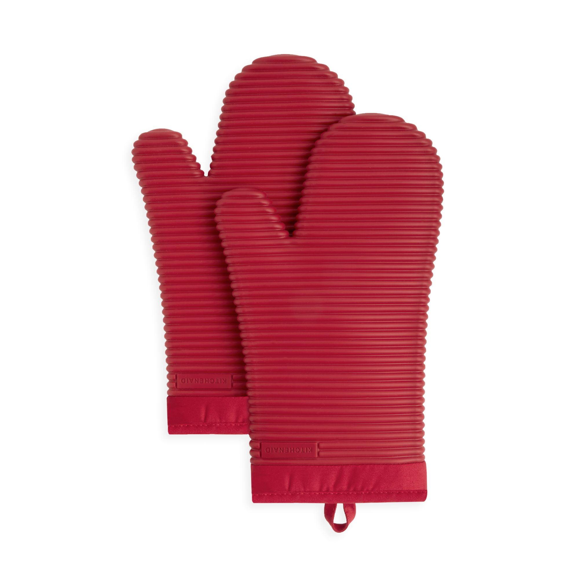 KitchenAid Ribbed Soft Silicone Oven Mitt