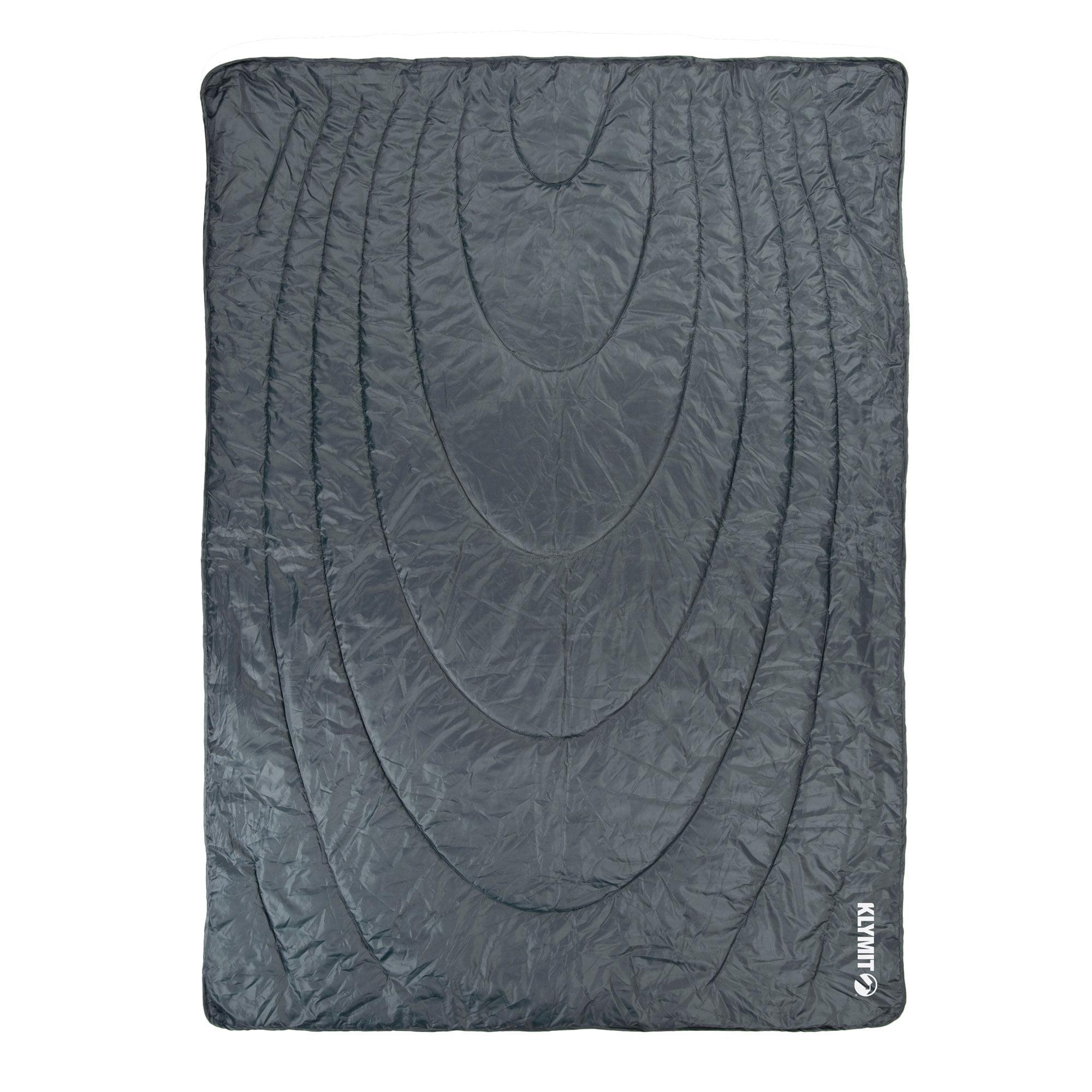 Klymit Horizon Lightweight Gray Travel Camping Blanket