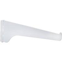 Knape & Vogt White Steel Bracket 16 Ga. 16 in. L 160 lb