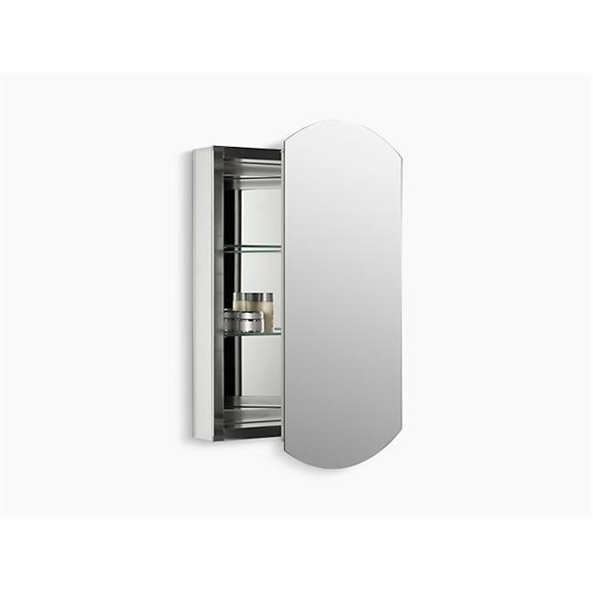 Kohler Archer 20" x 31" Single Door Frameless Mirrored Medicine Cabinet