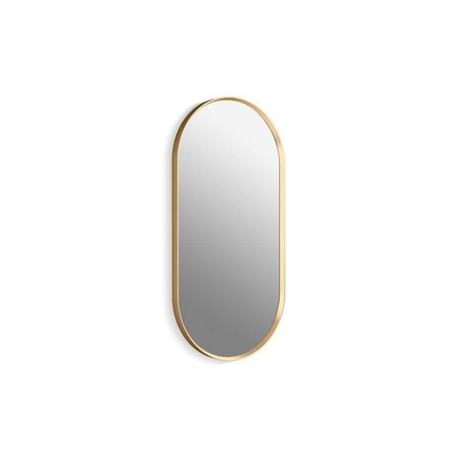 Essential Capsule Wall Mirror, Bathroom/Vanity Mirror with Frame