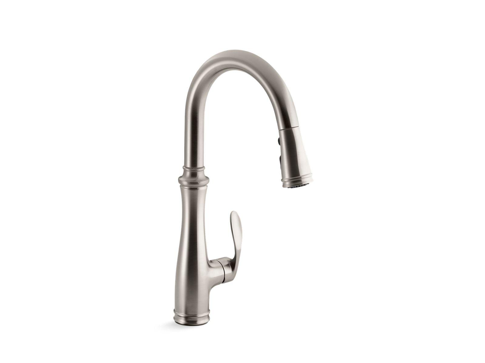 Bellera™ Pull Down Single Handle Kitchen Faucet with Handle and Supply Lines