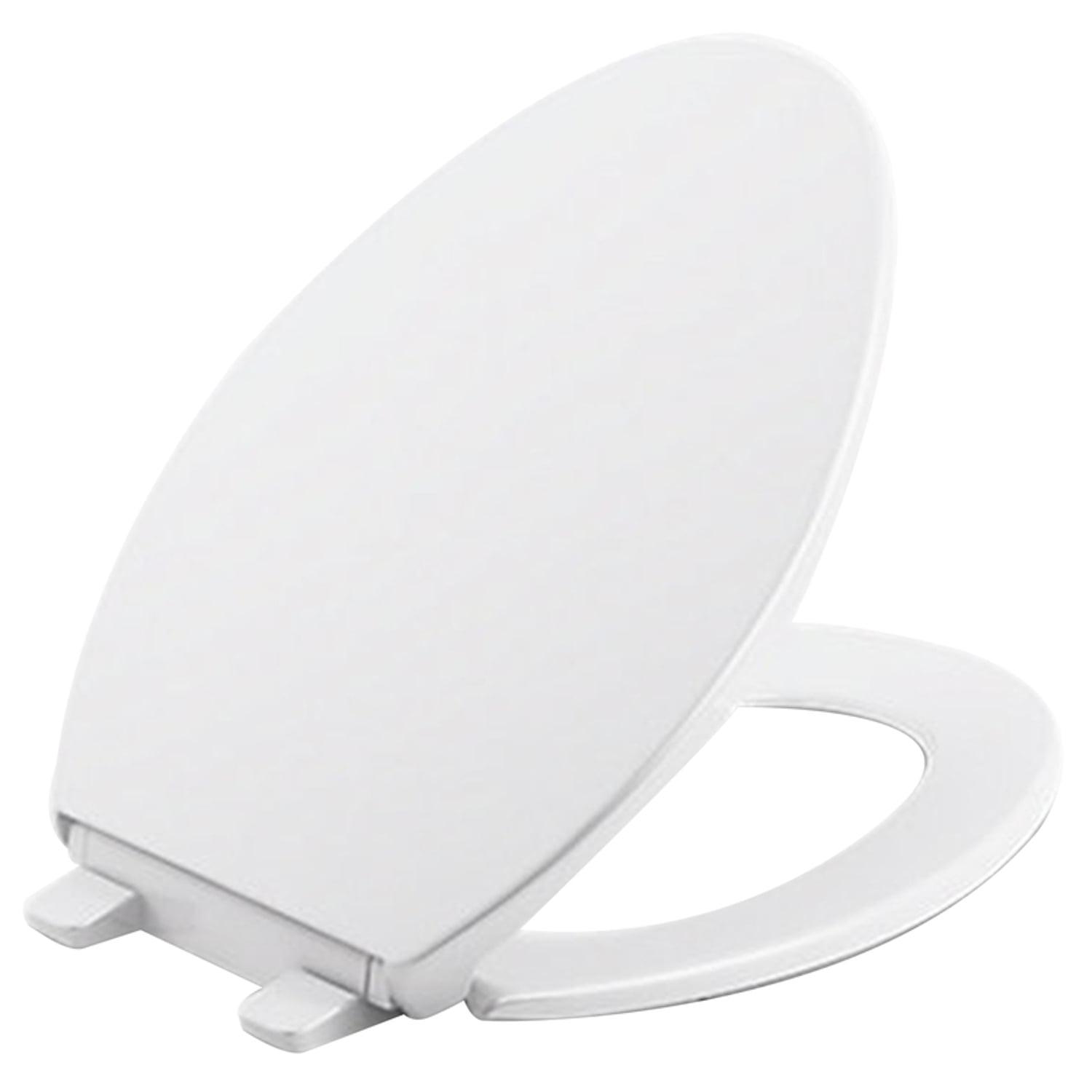 Kohler Brevia Quiet-Close Toilet Seat with Grip-Tight Bumpers and Quick-Attach Hardware