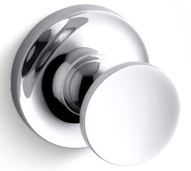 Purist® Wall Mounted Round Bathroom Robe Hook, Towel Hook, Clothing Hook