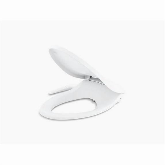 PureWash M250 Elongated Bidet Toliet Seat, Manual Non-Electric Bidets for Existing Toilets