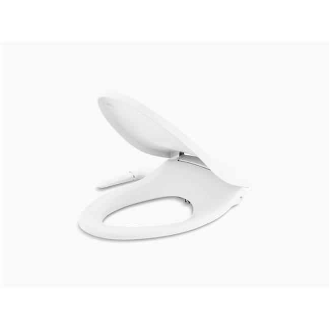 PureWash M250 Elongated Bidet Toliet Seat, Manual Non-Electric Bidets for Existing Toilets
