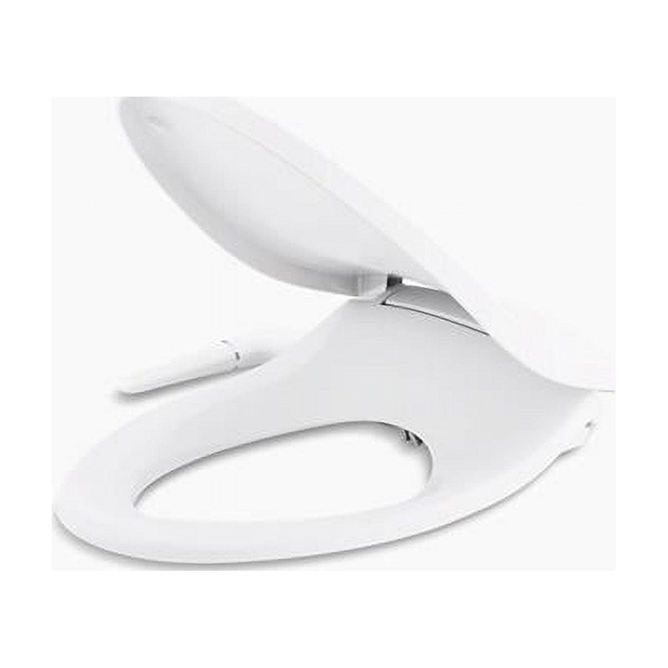 PureWash M250 Elongated Bidet Toliet Seat, Manual Non-Electric Bidets for Existing Toilets