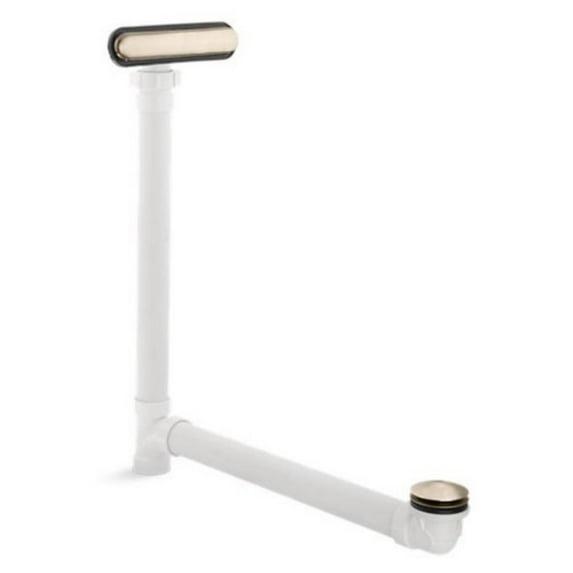 Clearflo Slotted 1.5" Leg Tub Drain with Overflow