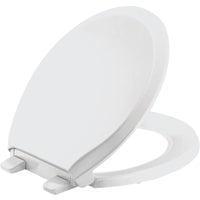 Rutledge Front Quiet-Close with Grip-Tight Bumpers Round Toilet Seat