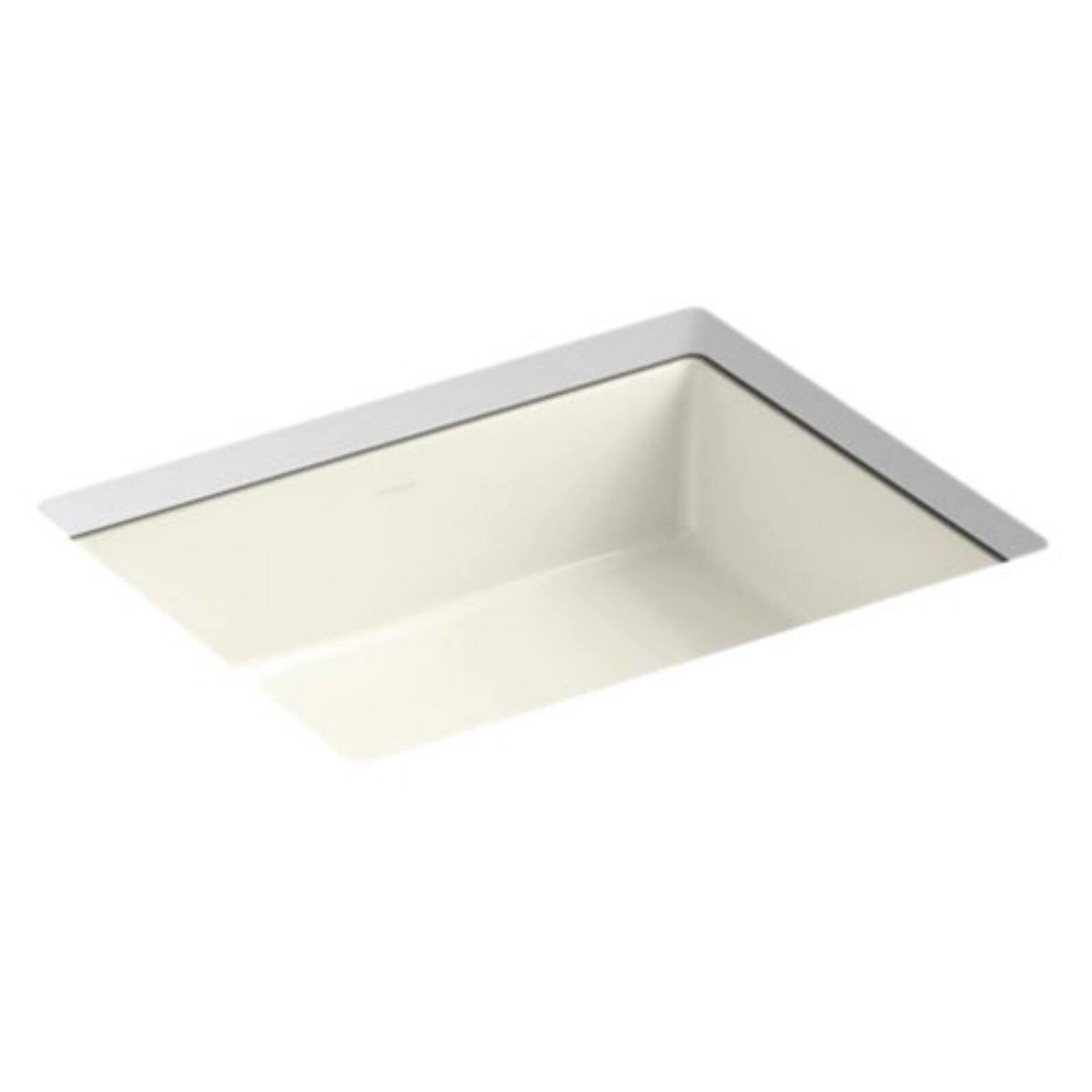 Verticyl Rectangular Undermount Bathroom Sink with Overflow