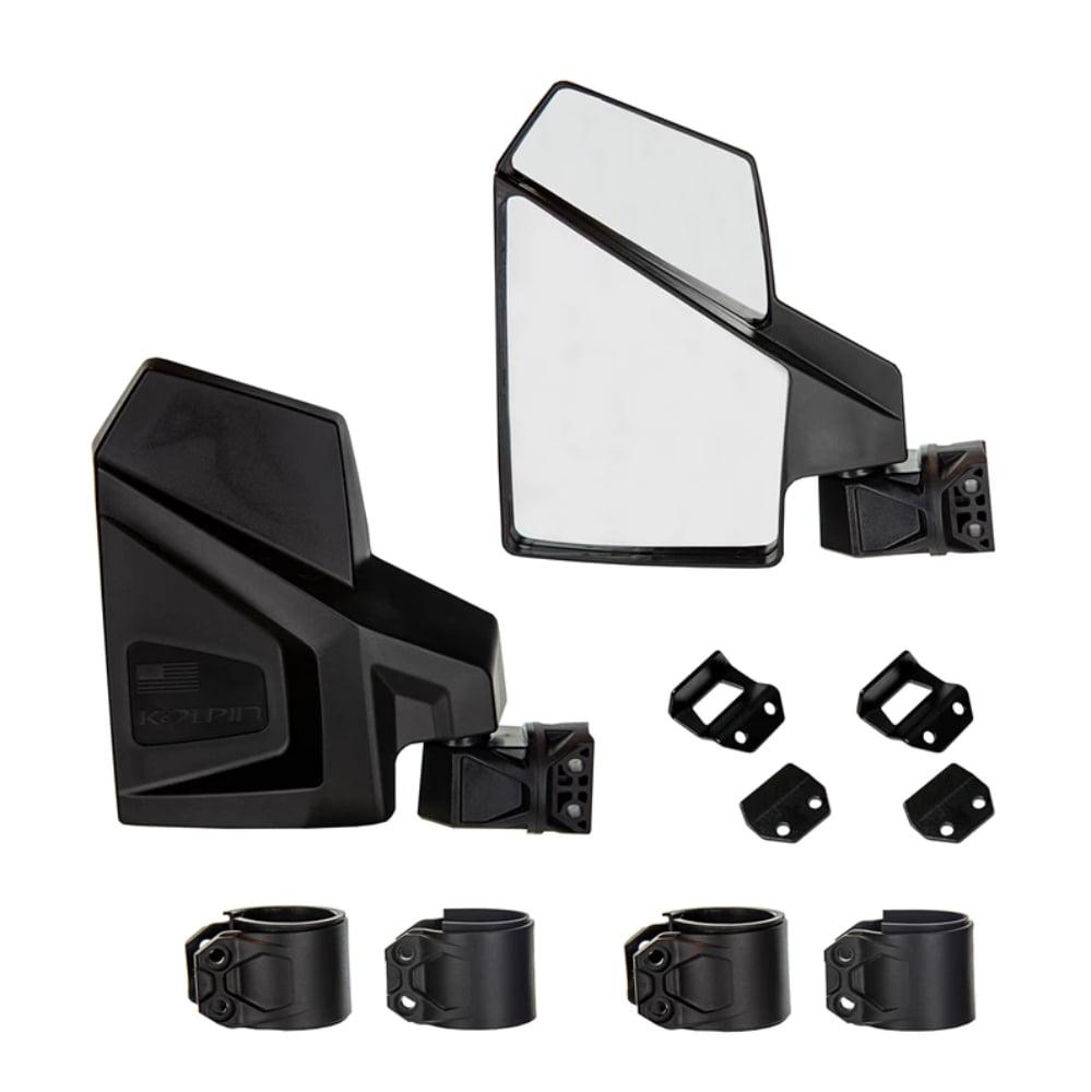 Kolpin Powersports UTV Side Mirror for 1.75 Diameter Tubing 2PK