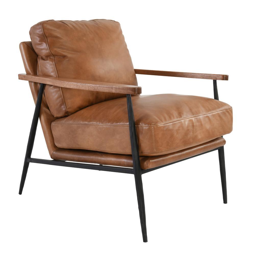 Arnold Genuine Leather Armchair