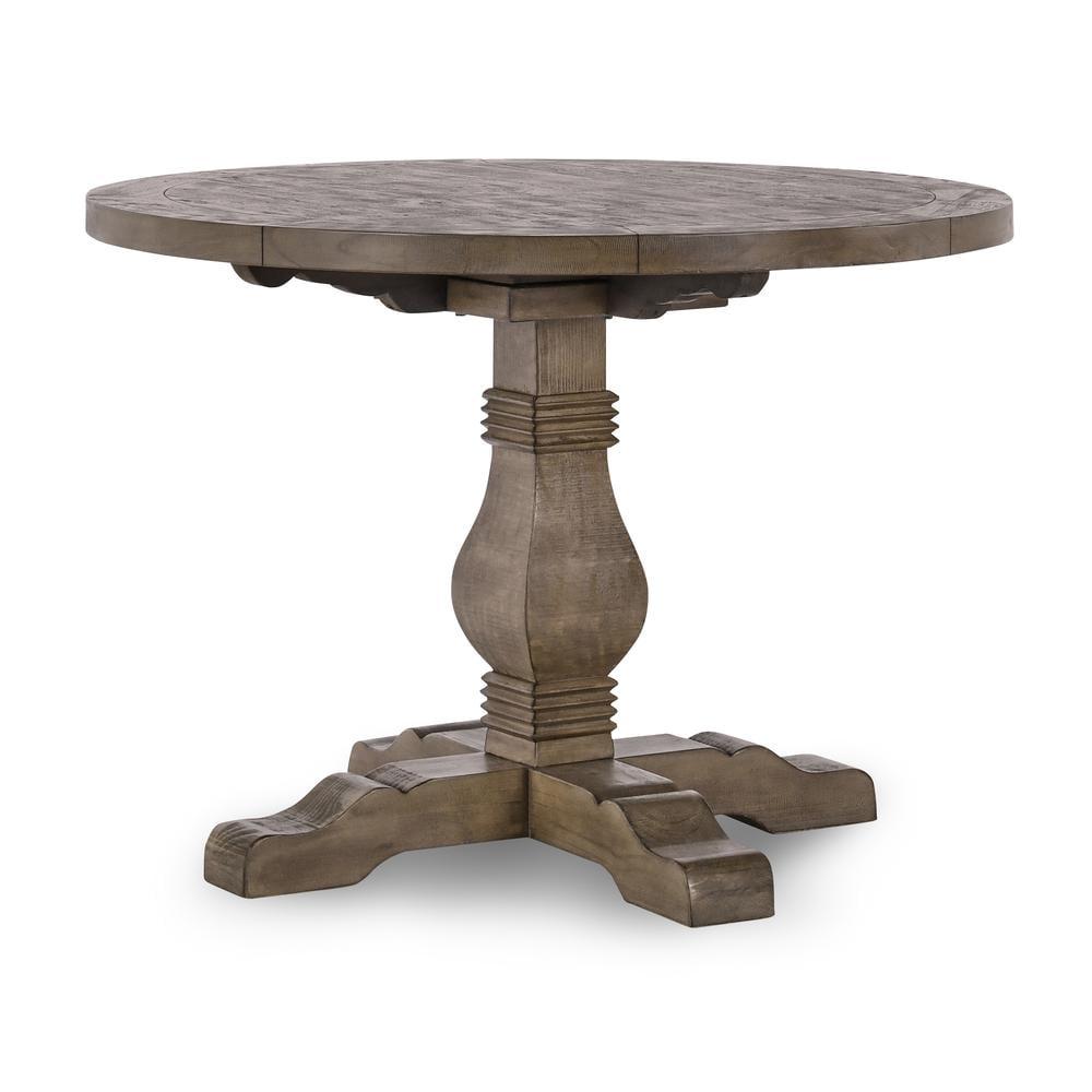 Kinston Solid Wood Pedestal Dining Table