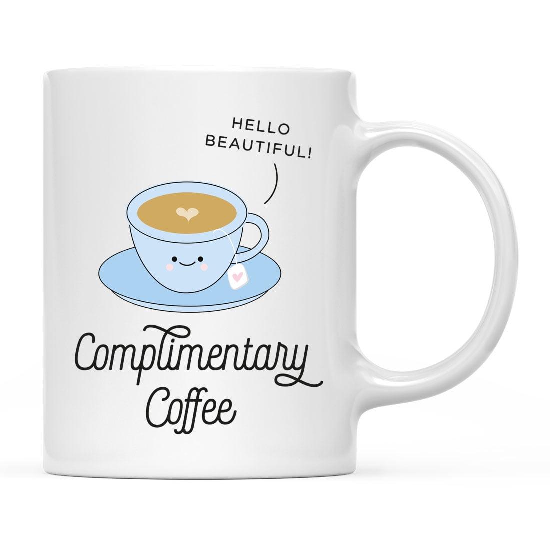 Koyal Wholesale Funny Food Pun 11oz. Ceramic Coffee Tea Mug, Complimentary Coffee