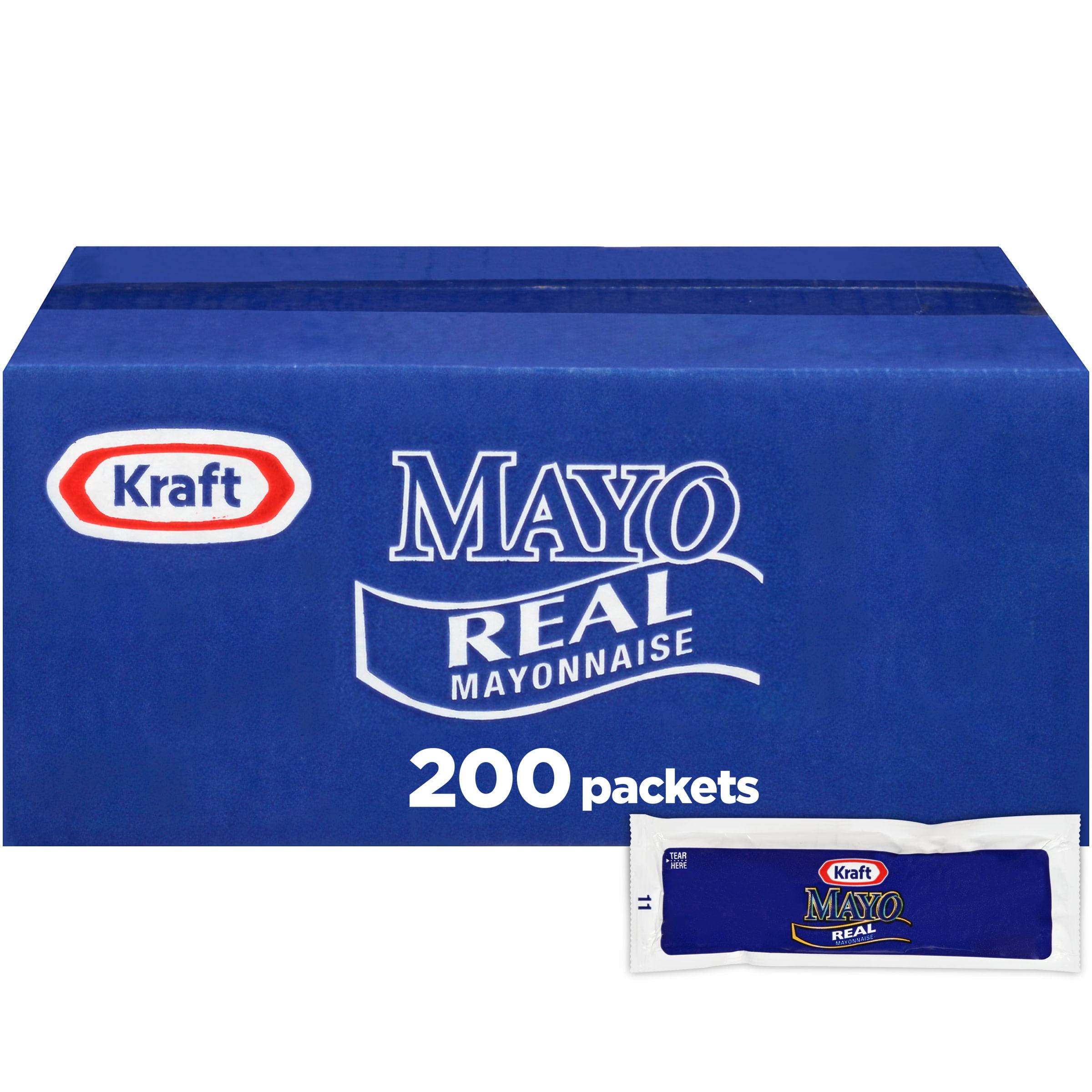 Kraft Real Mayonnaise 200-Pack 0.43 oz Pouches