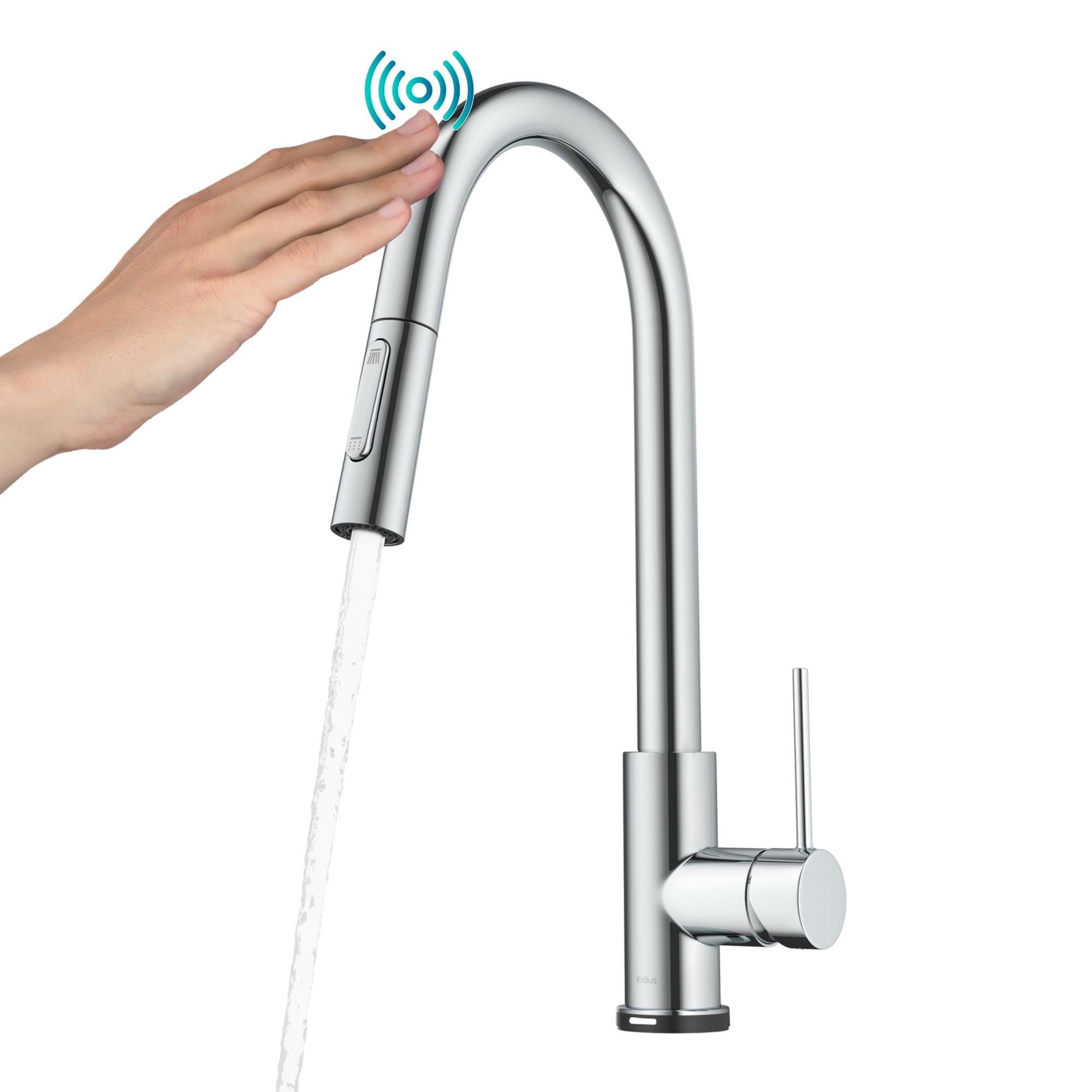 Kraus Oletto Single-Handle Touch Kitchen Sink Faucet