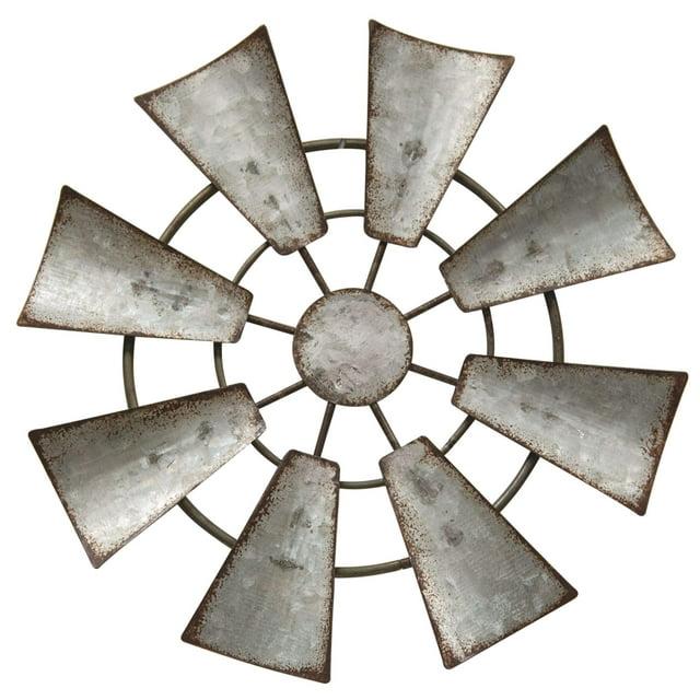 Worgeous Rustic Farmhouse Windmill Wall Decoration Metal Wall Art Hanging Windmill Metal Windmill Hanging Wall Iron Decor Farmhouse Wall Sculpture