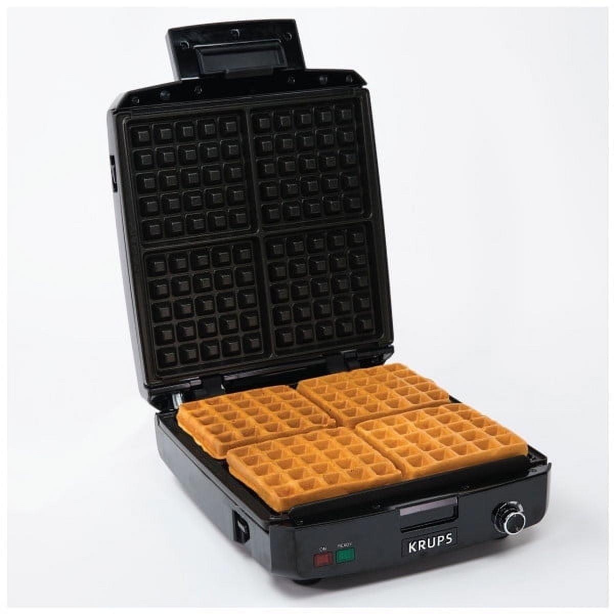 Krups 4 Slice Belgian Waffle Maker