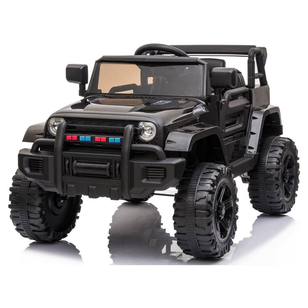 Black 12V Electric Ride-On Truck with Remote Control