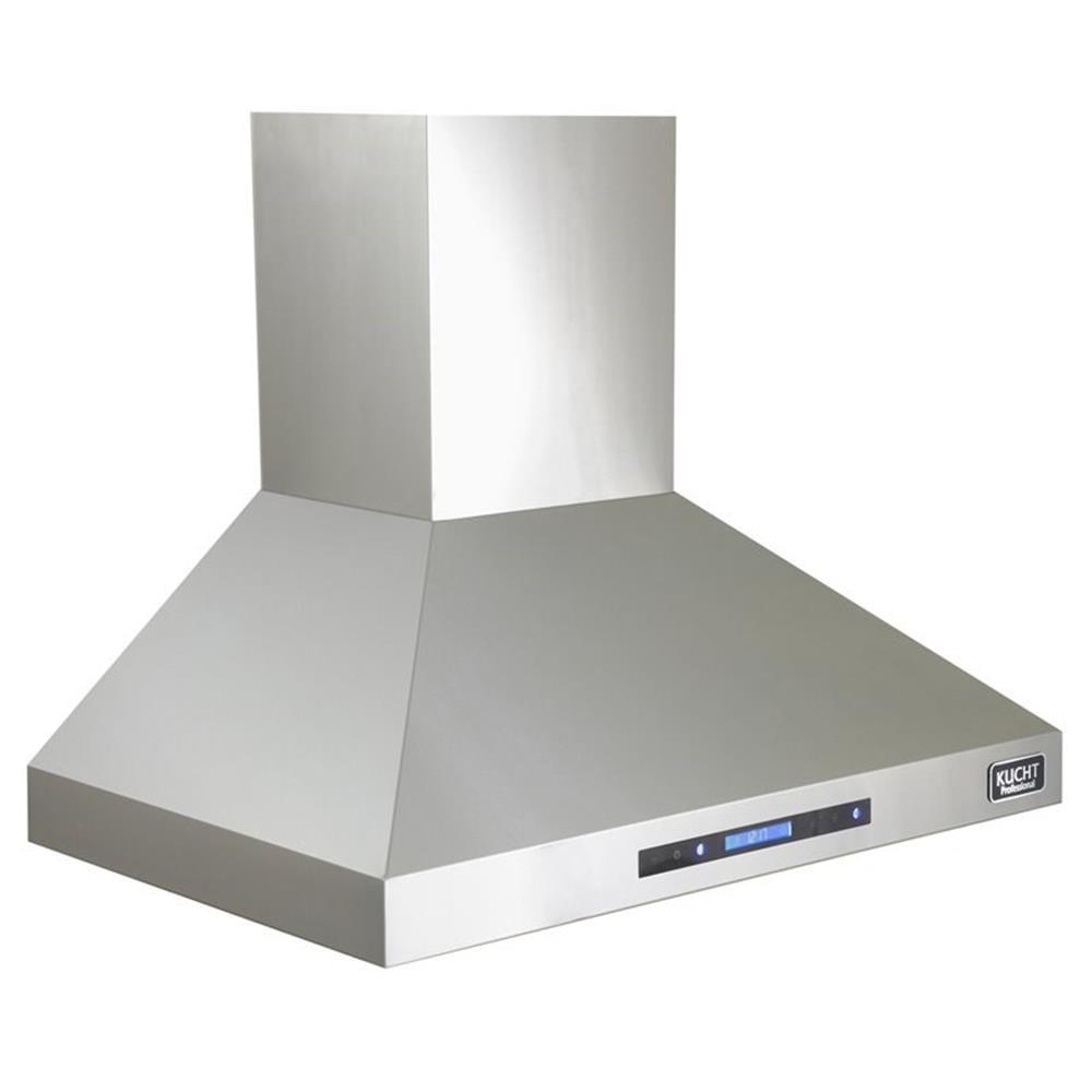 Kucht Kucht 36" Stainless Steel 900 CFM Wall Range Hood with Baffle Filter
