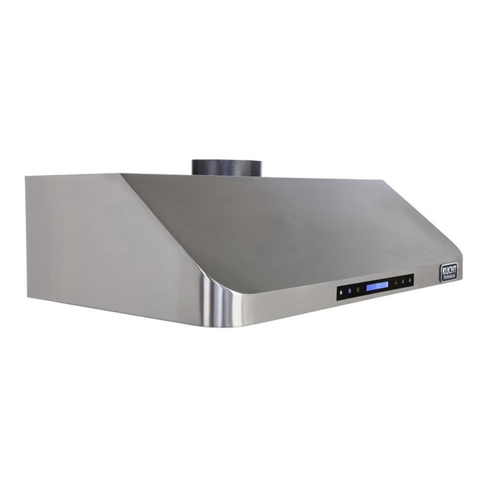 Kucht 36" Stainless Steel Under Cabinet Range Hood with LED Lights