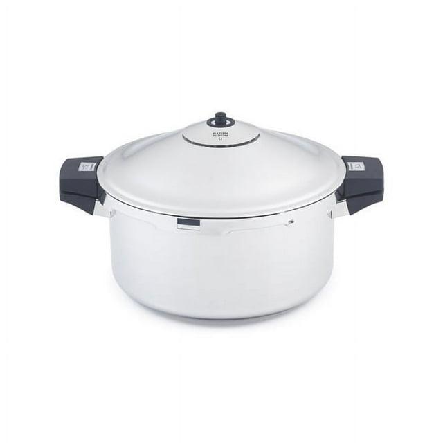 Kuhn Rikon Duromatic Stainless Steel Family Style Stockpot Pressure Cooker, 8 Qt