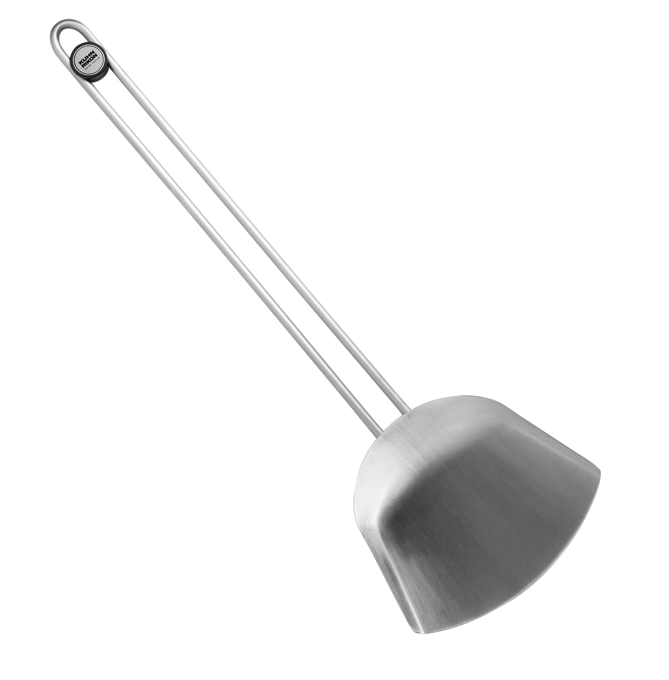 Stainless Steel 13.75" Wok Spatula with Loop Handle