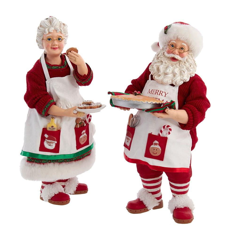 Fabriché Mr. and Mrs. Santa 2-Piece Set