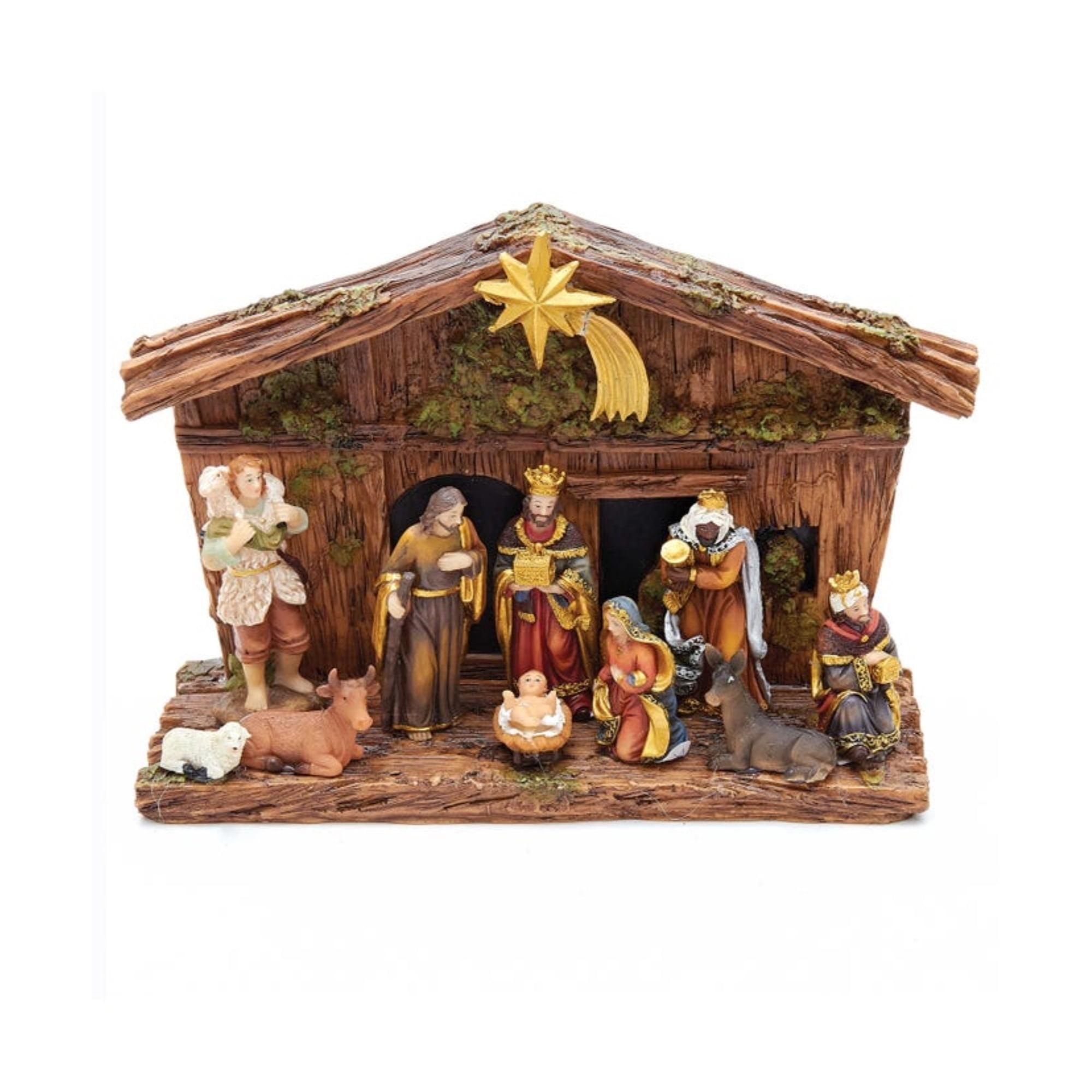 Kurt Adler 11-Piece Nativity Set