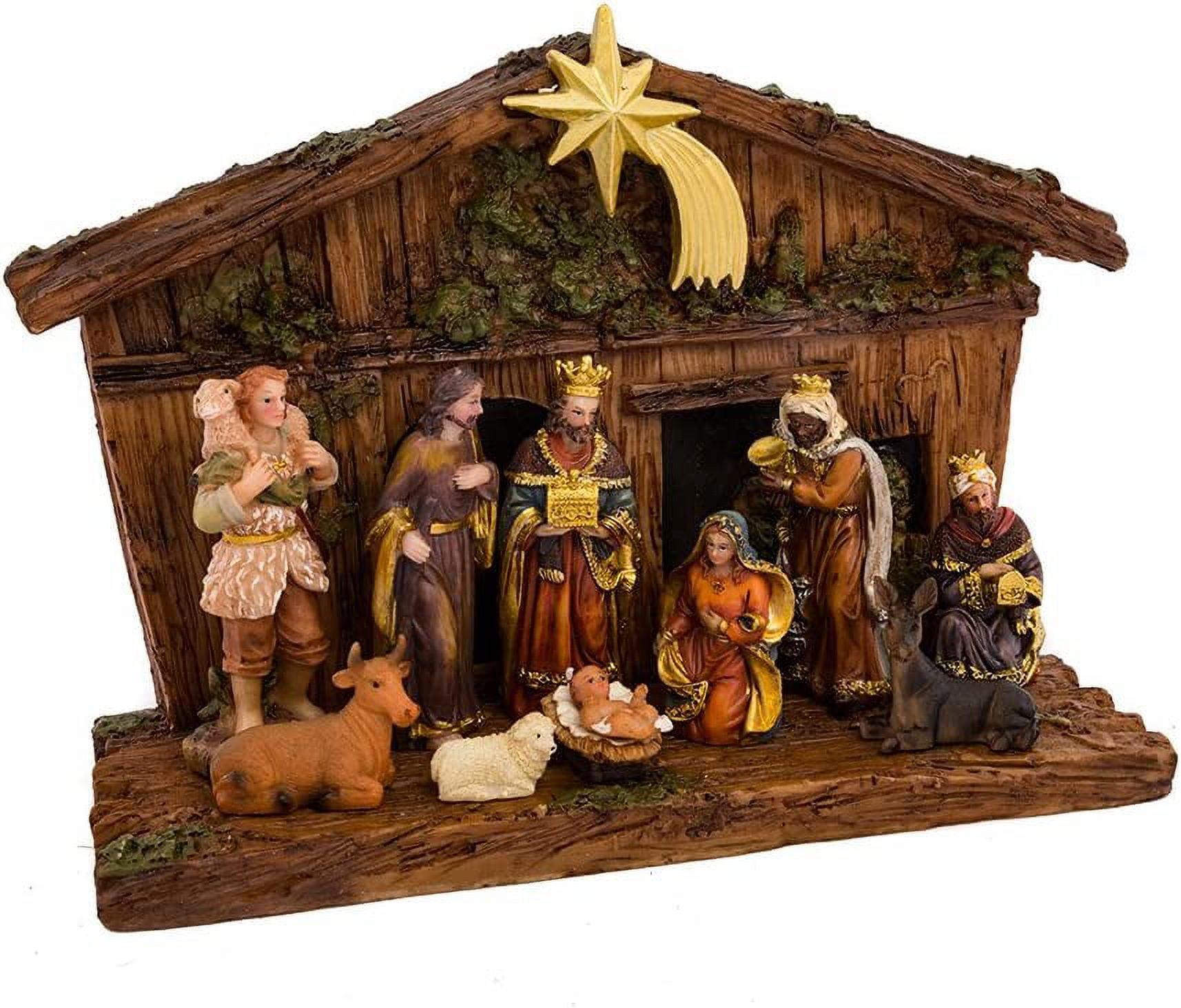 Kurt Adler 11-Piece Nativity Set