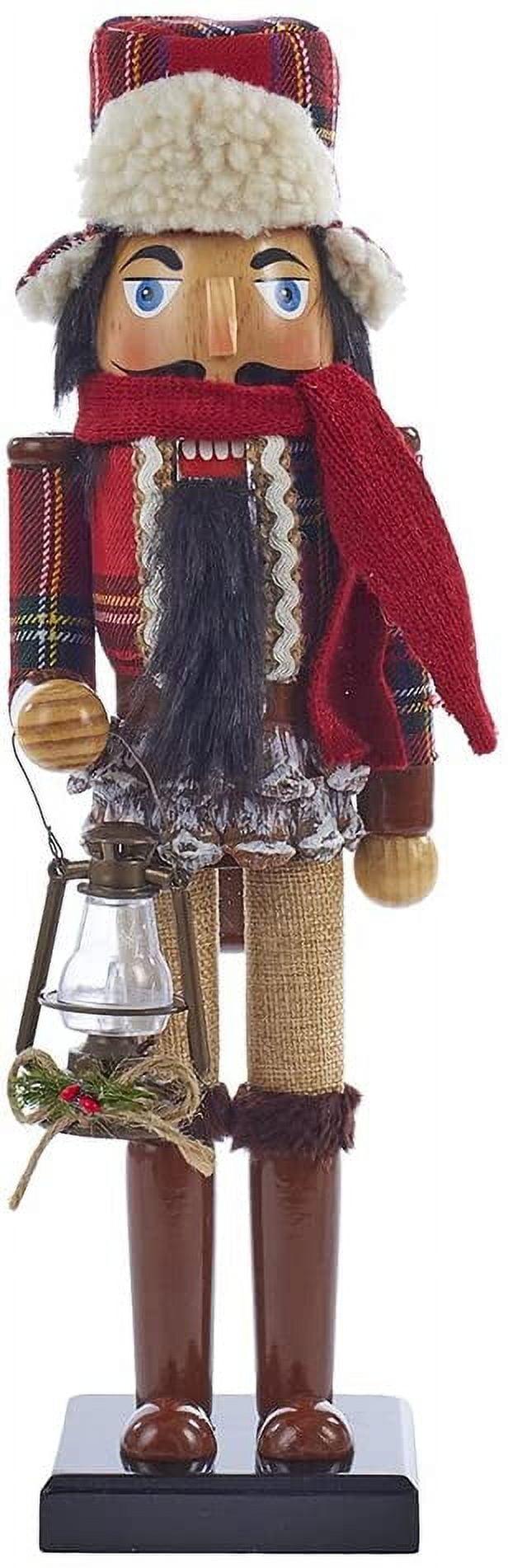 Wooden Woodsman Nutcracker