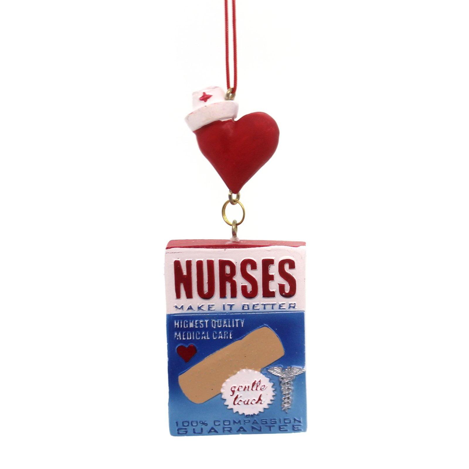 Nurses Make It Better Resin Christmas Ornament Set