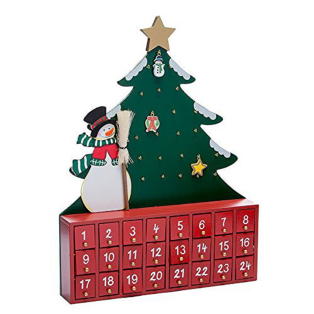 Snowman with Tree Advent Calendar