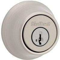 Satin Nickel Double Cylinder Metal Deadbolt Lock