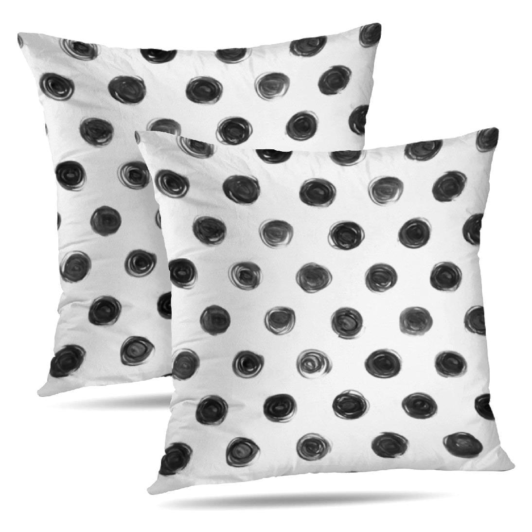 Polka Dots Throw Pillow