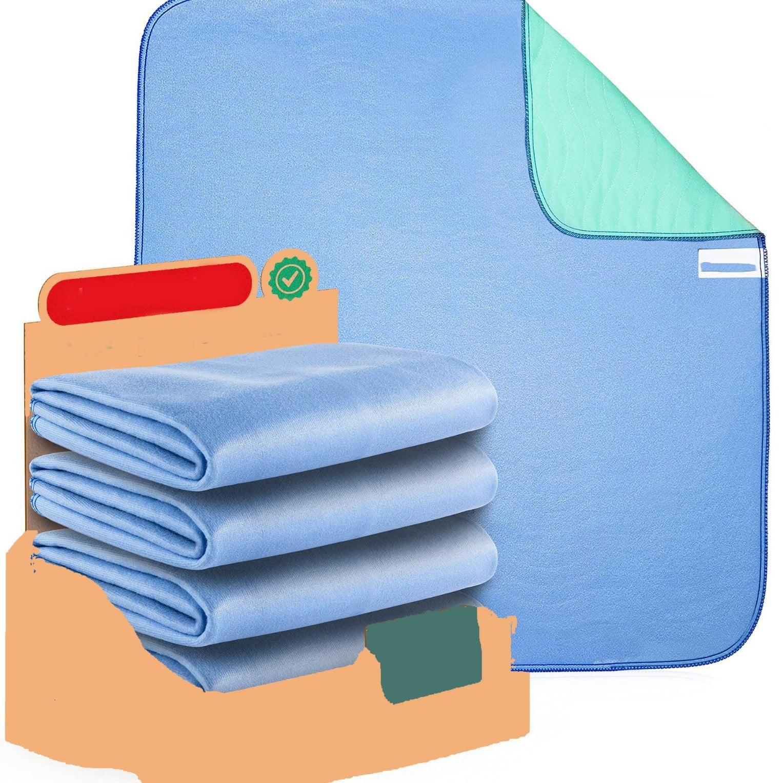 IMPROVIA® Washable Underpads, Heavy Absorbency Bedwetting Incontinence Pads for Kids, Adults, & Pets - Waterproof Pad for Bed, Couch, Sofa, Floor