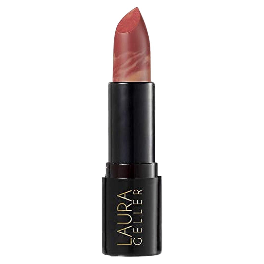 LAURA GELLER NEW YORK Italian Marble Hydrating Lightweight Long Lasting Lipstick With Vitamin E & Castor Seed Oil, Berry Banana