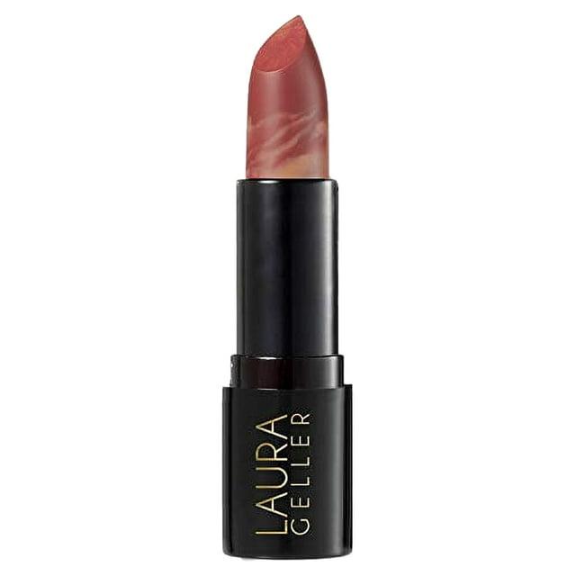 LAURA GELLER NEW YORK Italian Marble Hydrating Lightweight Long Lasting Lipstick With Vitamin E & Castor Seed Oil, Berry Banana