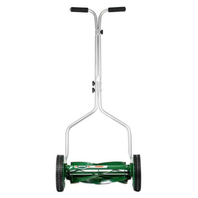 Scotts Green 14-Inch 5-Blade Manual Push Reel Lawn Mower