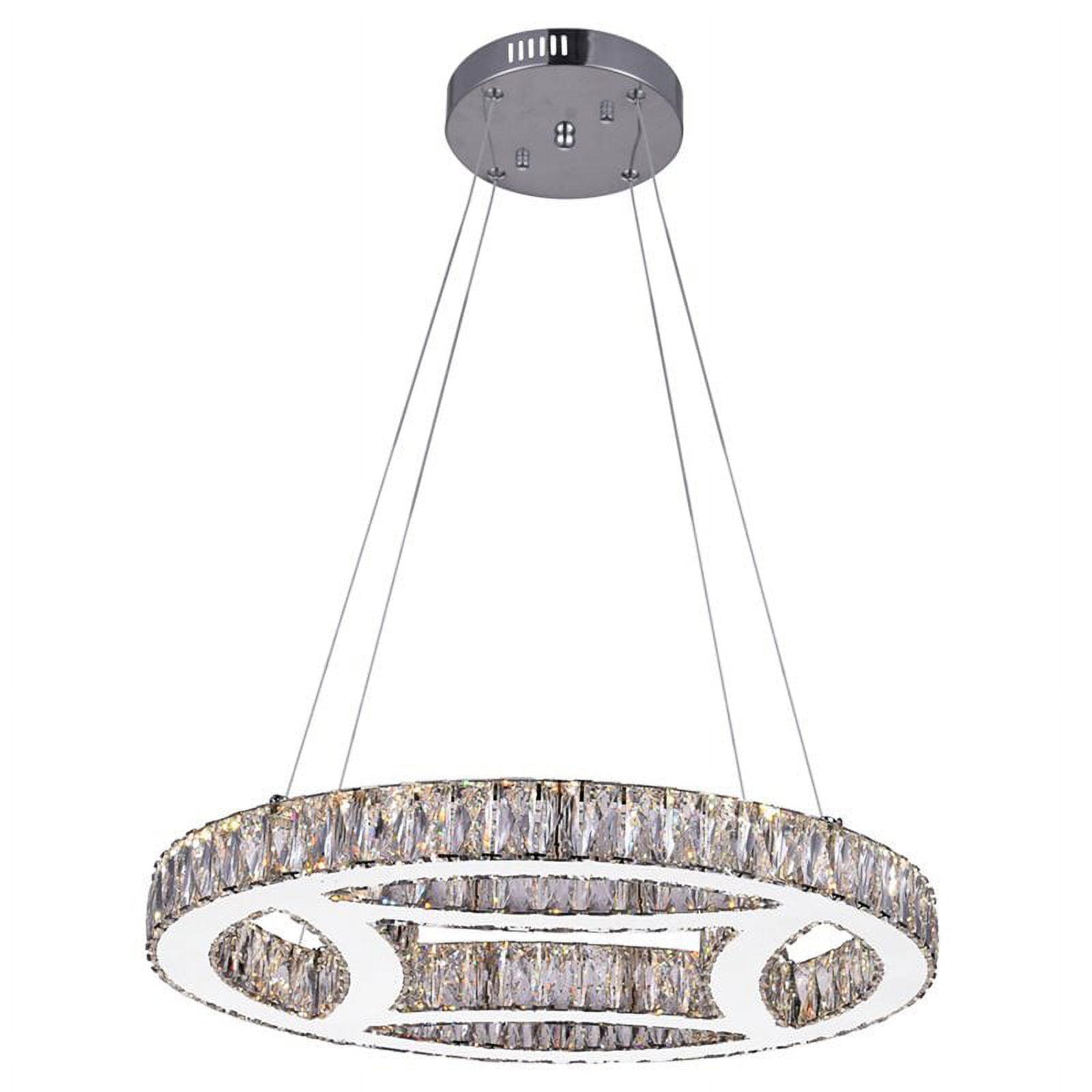 CWI Lighting Beyond LED Chandelier With Chrome Finish