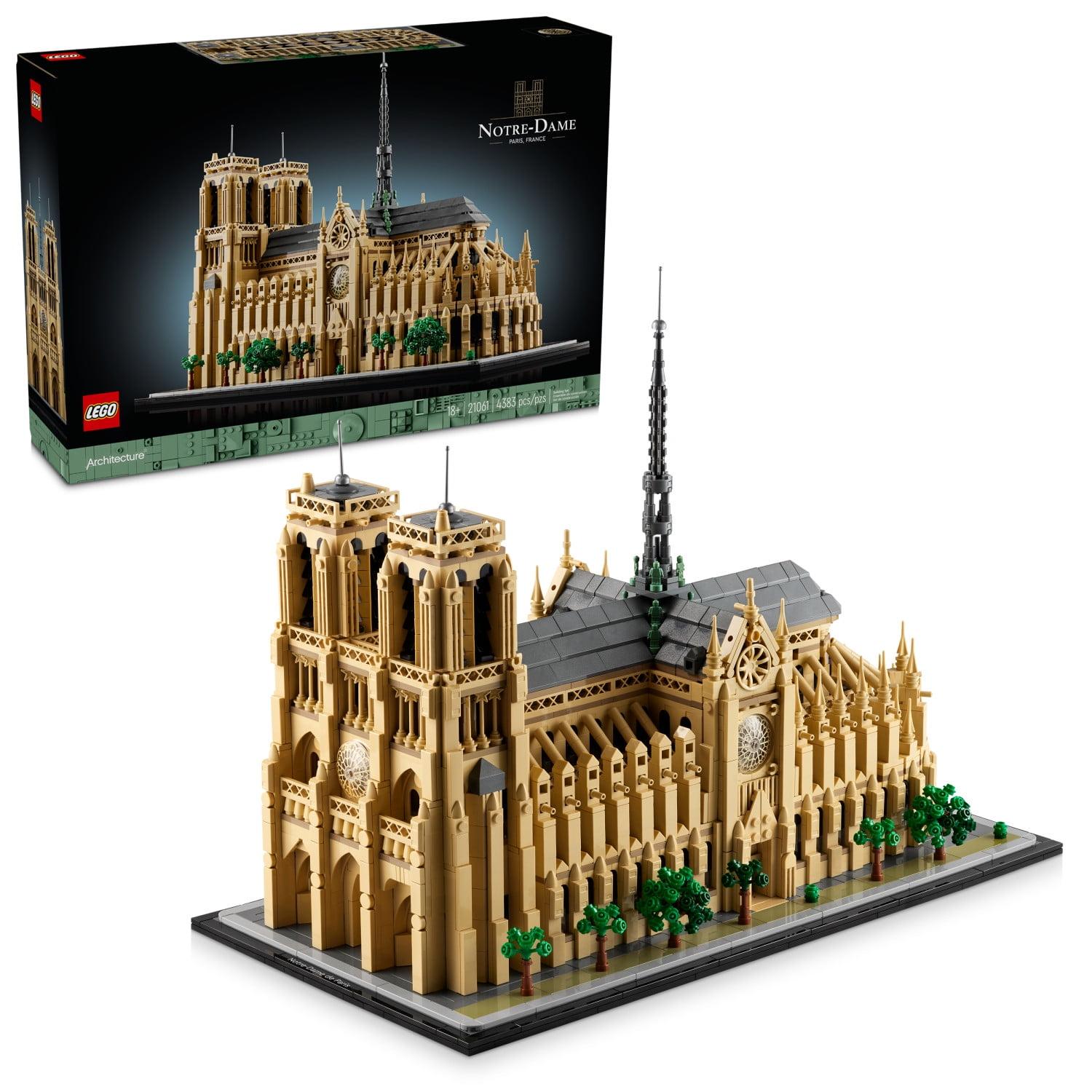 LEGO Architecture Notre-Dame de Paris Replica Build and Display Set 21061