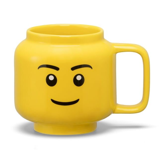 LEGO LEGO: Ceramic Mug Small - Boy - 8.6oz (255 mL), Classic Yellow Minifigures Head